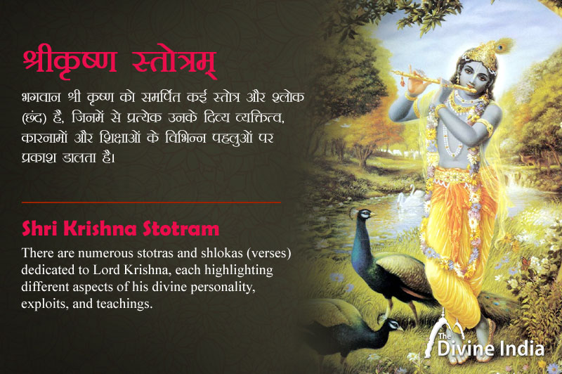 Shri Krishna Stotra | Shri Krishna Stotra Lyrics in English