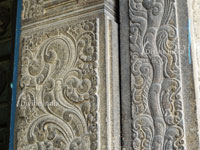 Beautiful Pillar Design At Uttara Swamimalai Temple 