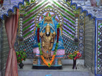 Shri Laxmi Narayan Baikunth dham Mandir : Idol of Shri Badrinath ji at ...