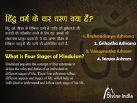 What is Four Stages of Hinduism? What is Four Stages of Hinduism?